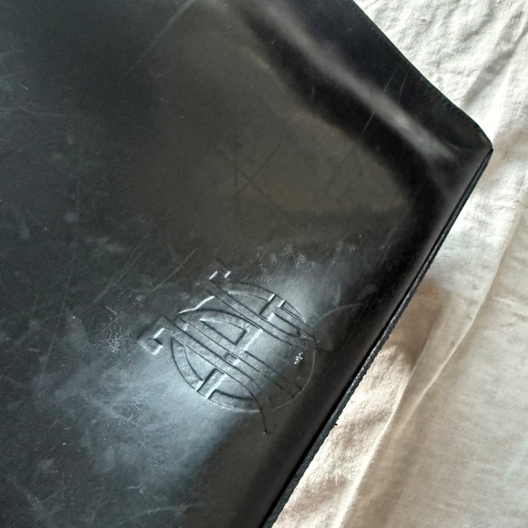 VINTAGE JEAN PAUL GUALTIER OVERSIZED LEATHER TOTE from PARIS - Picture 5 of 8